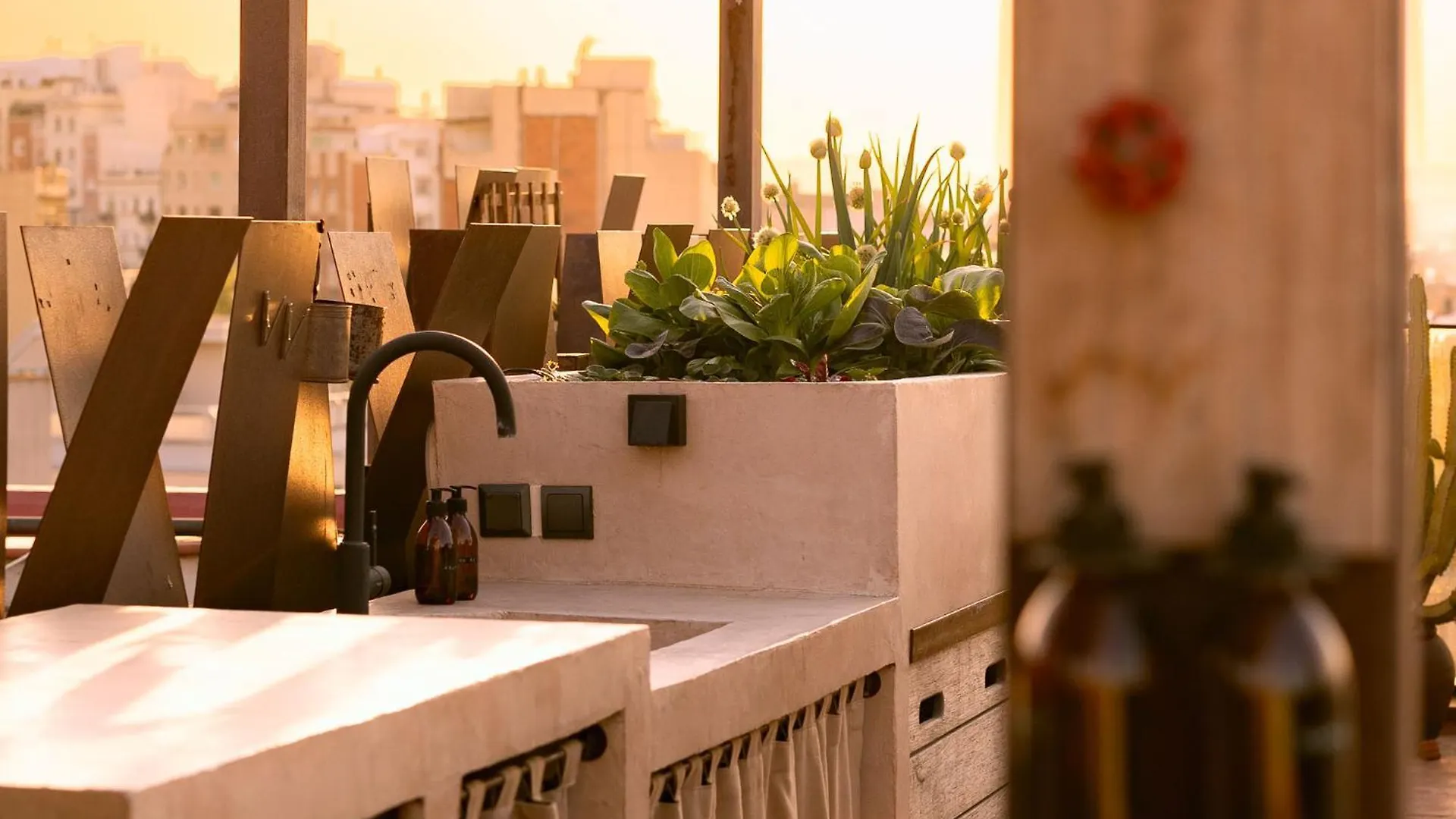 Apartment With Terrace Views Of Bcn Barcelona
