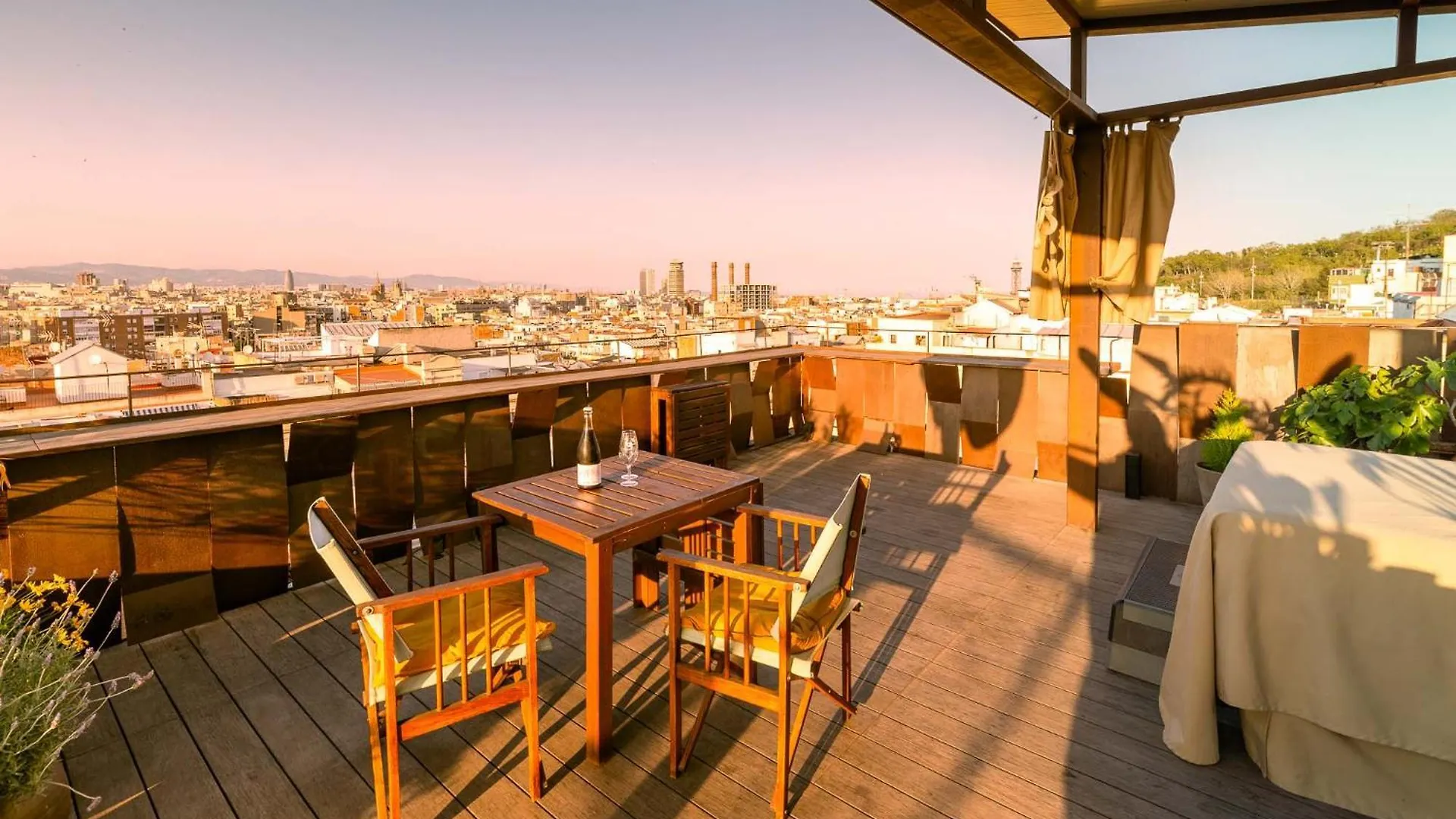 Apartment With Terrace Views Of Bcn Barcelona Spain