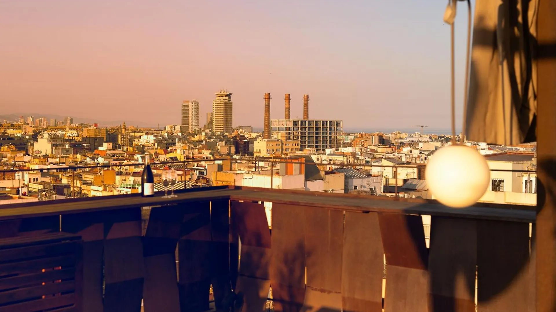 Apartment With Terrace Views Of Bcn Barcelona